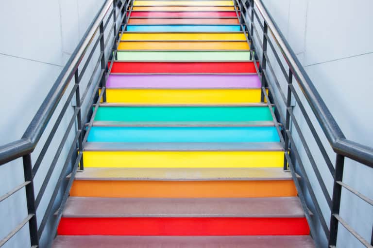 Can Stairs Be A Different Color Than The Floors?