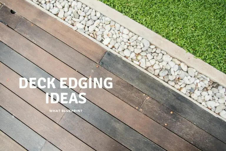 Deck Edging Ideas
