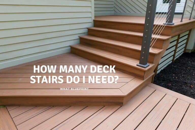 How Many Deck Stairs Do I Need?