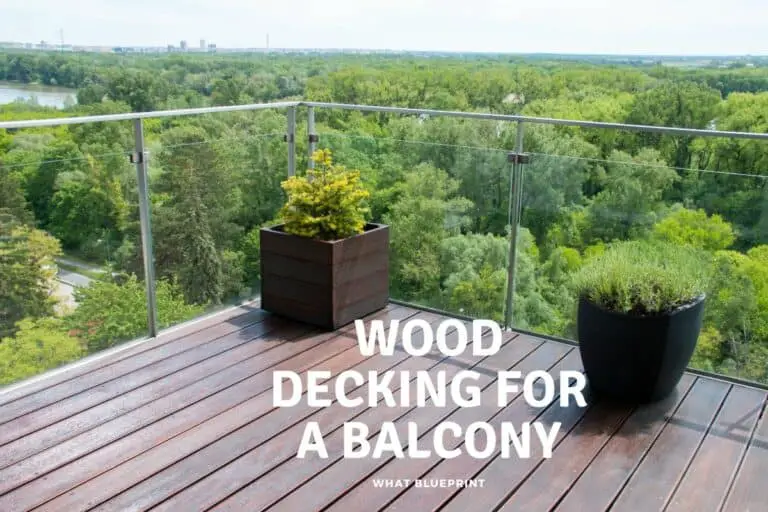 Wood Decking For A Balcony