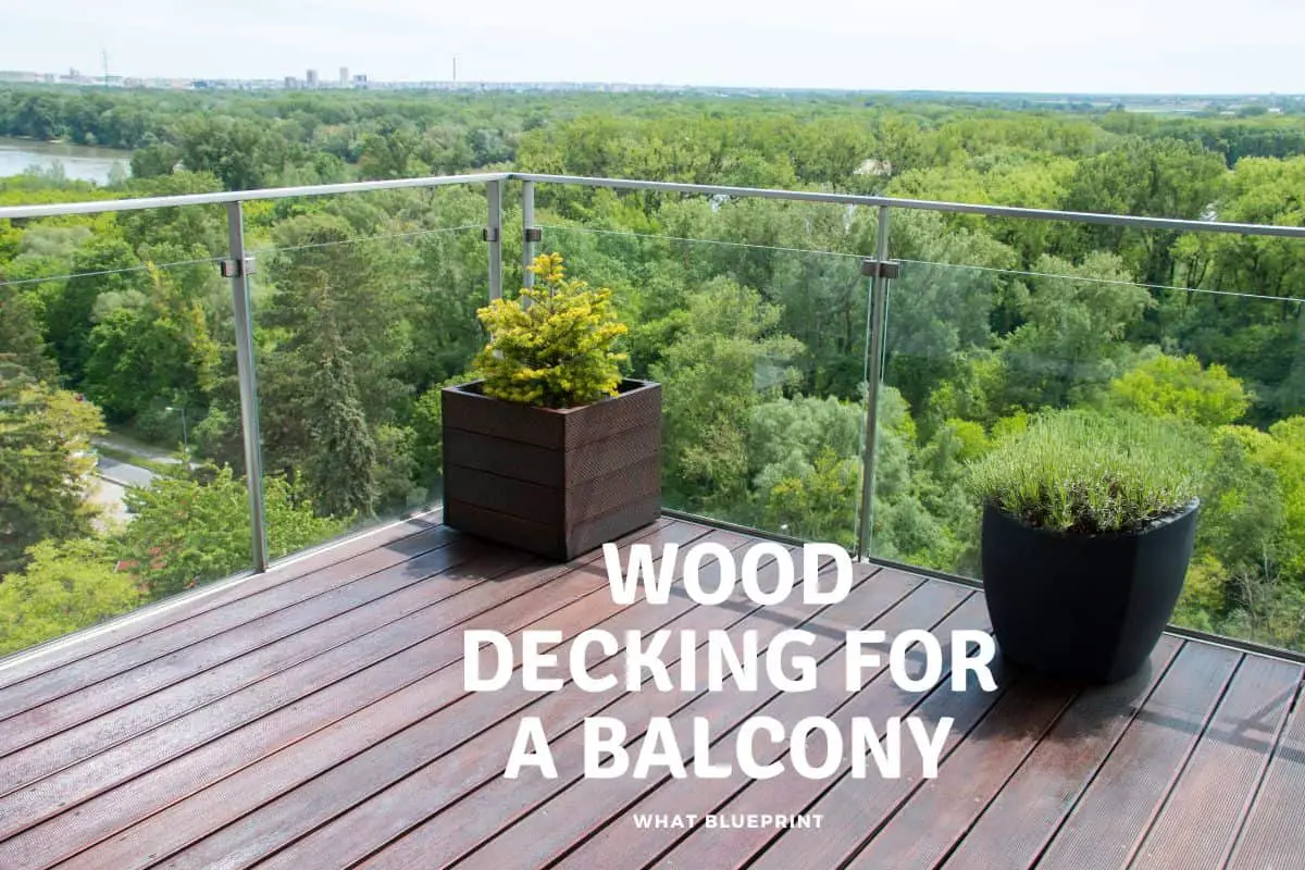 Wood Decking For A Balcony