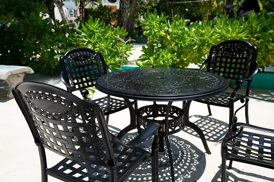 Does Aluminum Furniture Get Hot In The Sun?