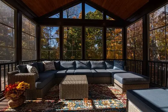 Can a Screened In Porch Have Windows