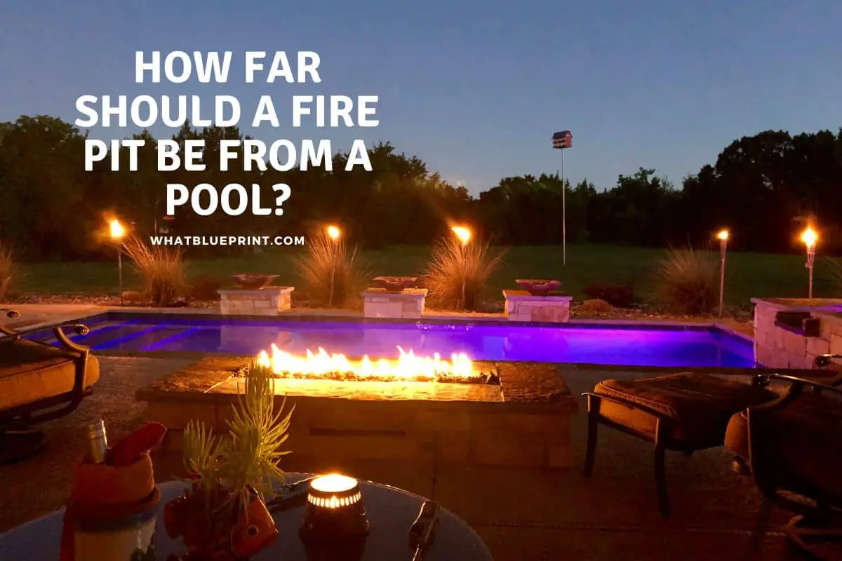 How Far Should a Fire Pit be From a Pool