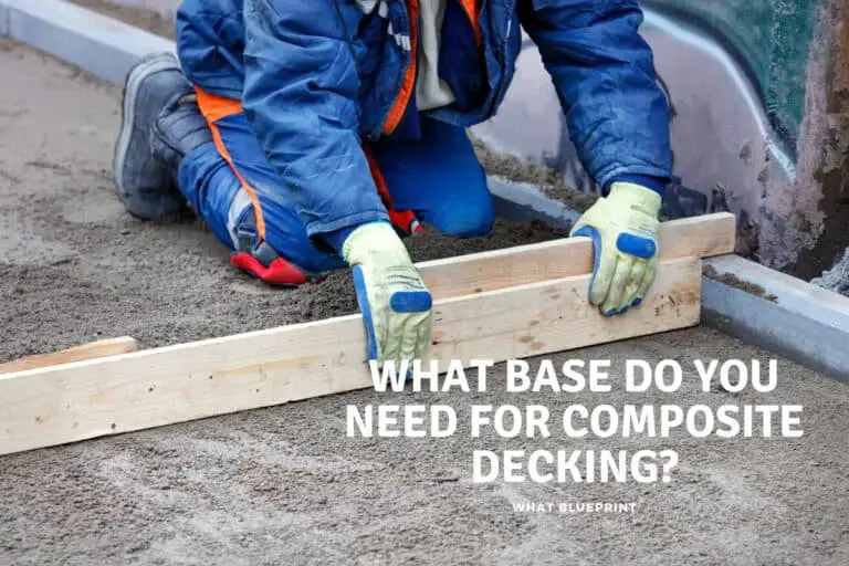 What Base Do You Need For Composite Decking?