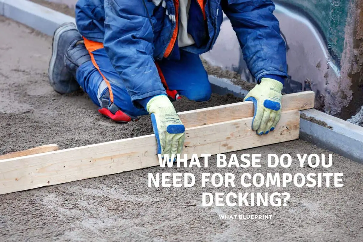 What Base Do You Need For Composite Decking