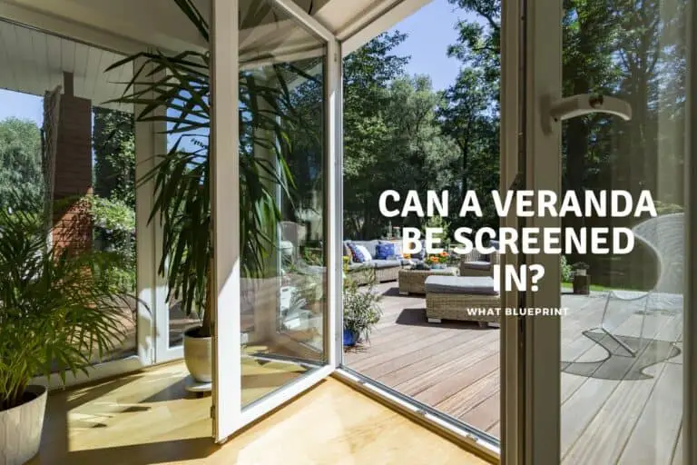 Can A Veranda Be Screened In?