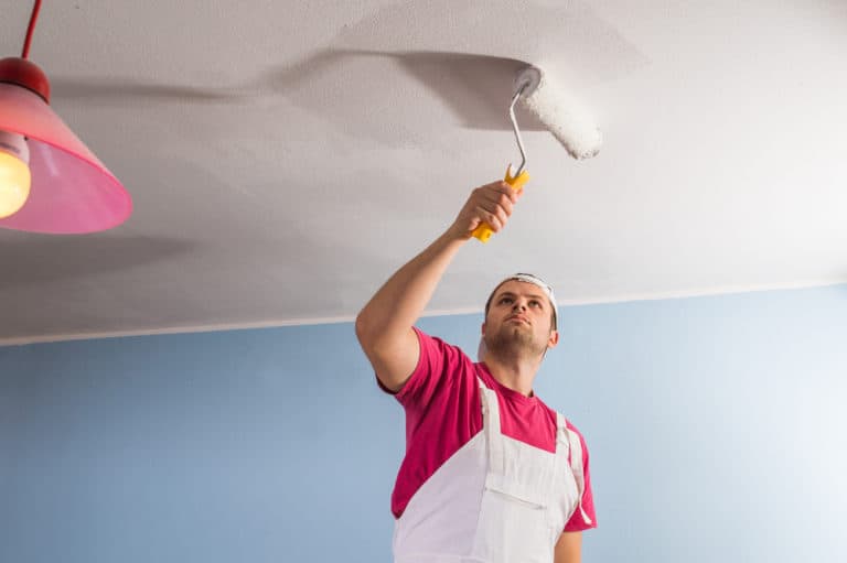 What Is The Easiest Way To Paint A Ceiling?