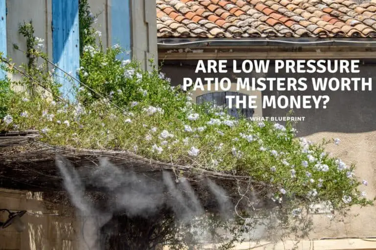 Are Low Pressure Patio Misters Worth the Money?