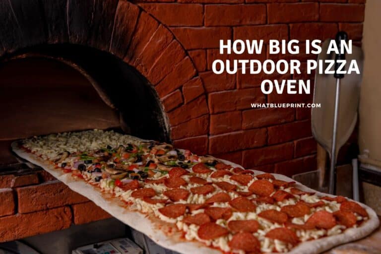 How Big is an Outdoor Pizza Oven