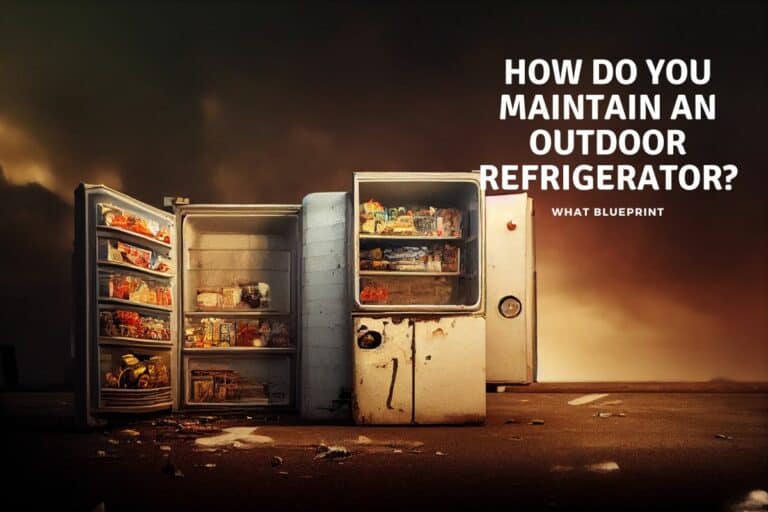 How Do You Maintain An Outdoor Refrigerator?
