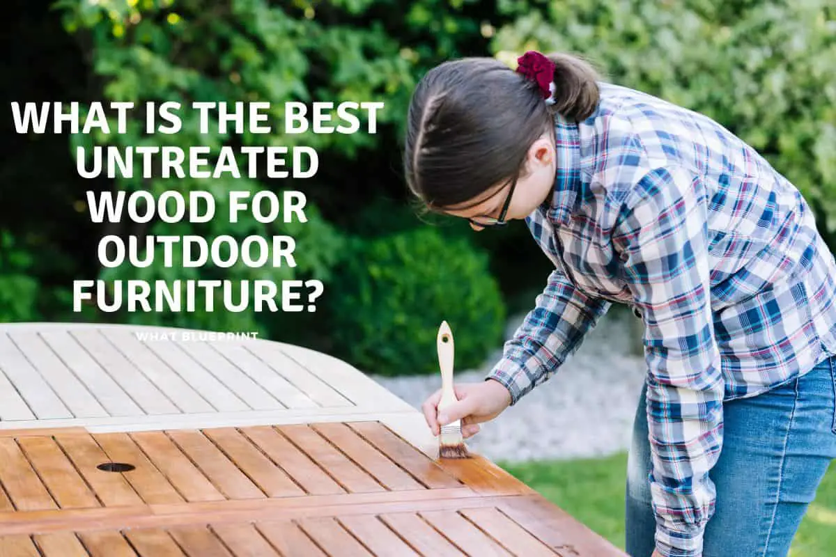 What Is The Best Untreated Wood For Outdoor Furniture