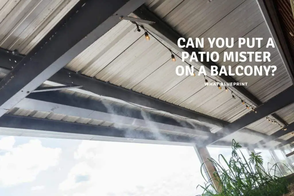 How Do Patio Misters Work? What Blueprint