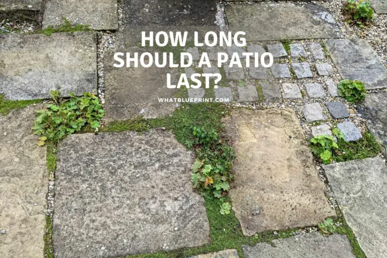 How Long Should A Patio Last?