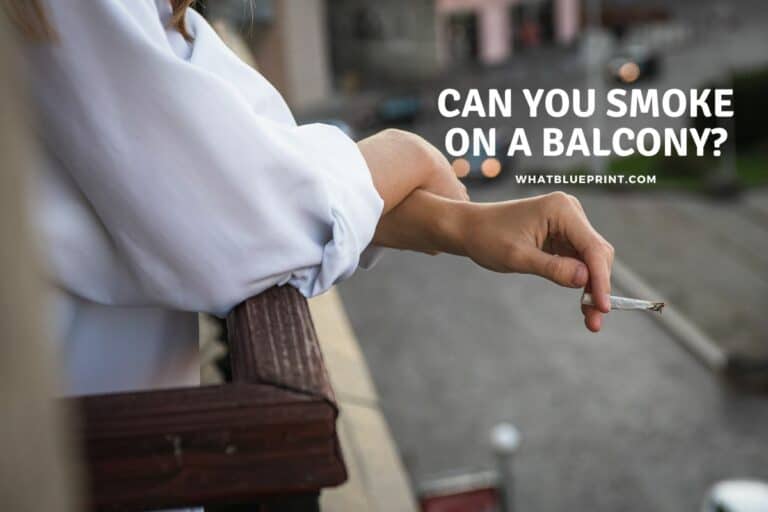 Can You Smoke On A Balcony?