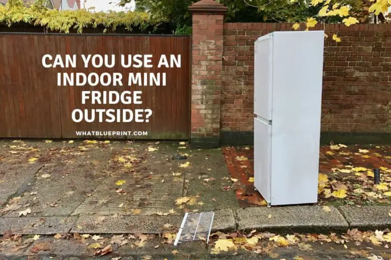 Can You Use An Indoor Mini Fridge Outside?