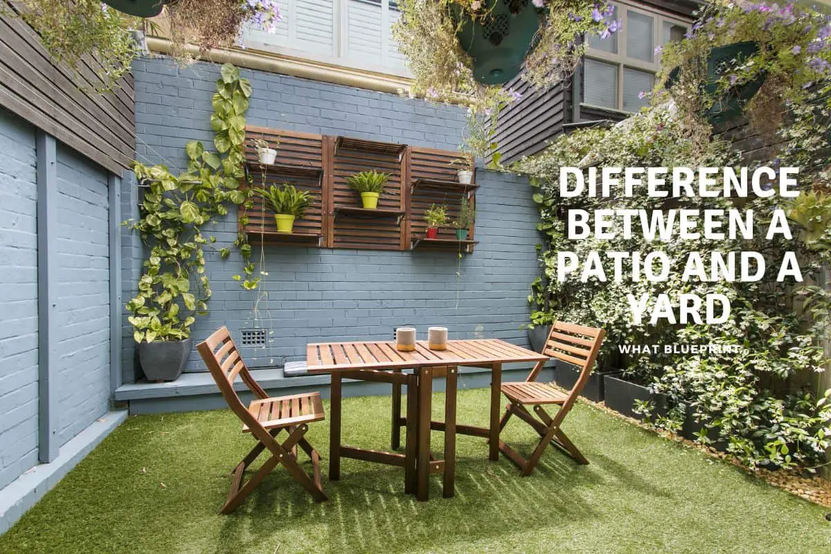 Difference Between A Patio And A Yard
